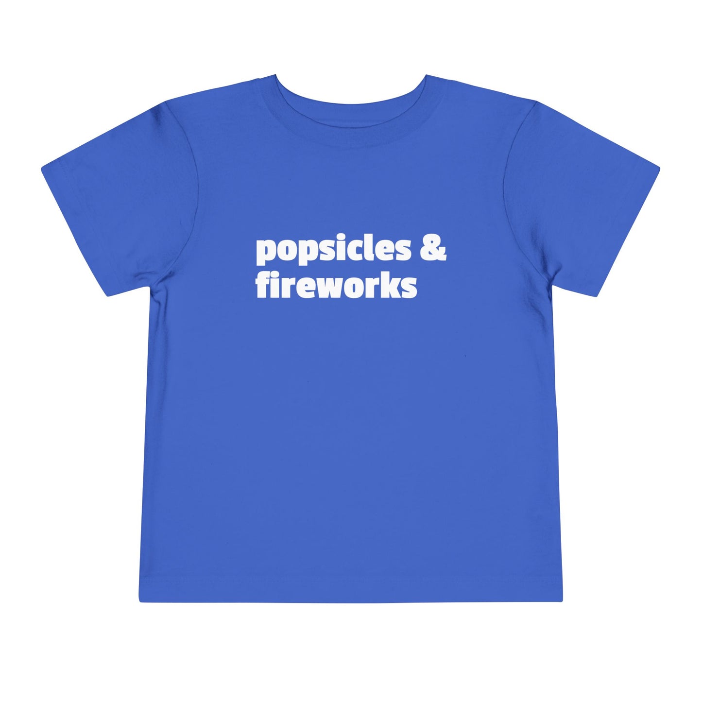 Popsicles & Fireworks Toddler Tee