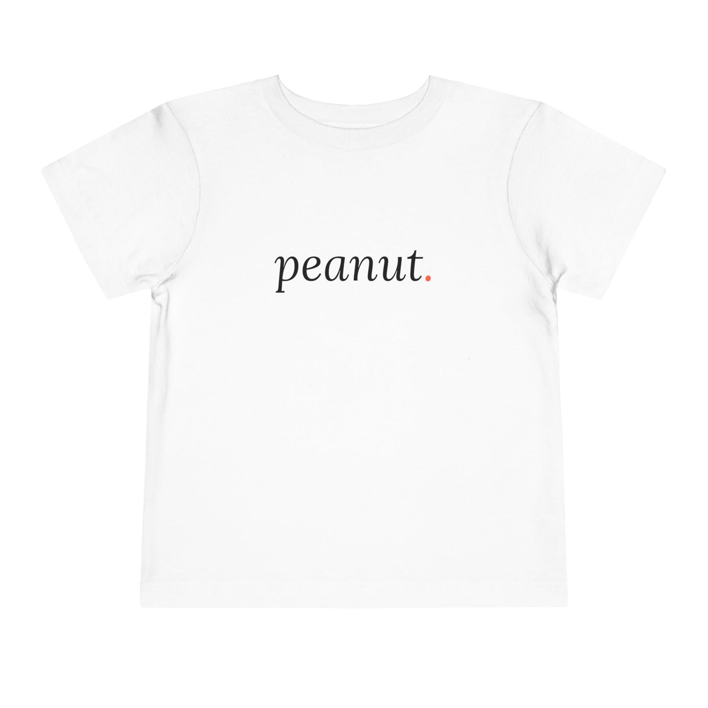 "peanut." Signature Toddler Tee