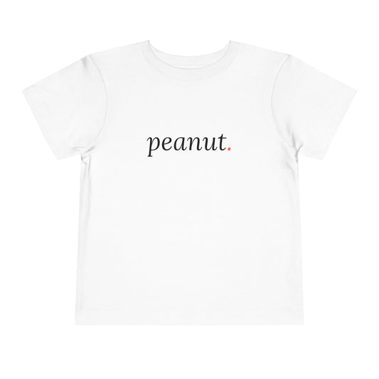 "peanut." Signature Toddler Tee