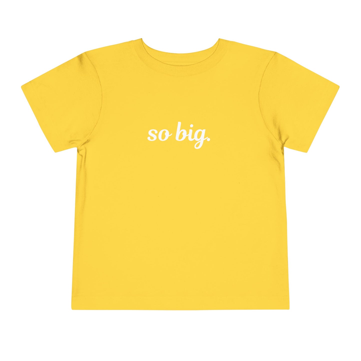 "So big" Toddler Tee