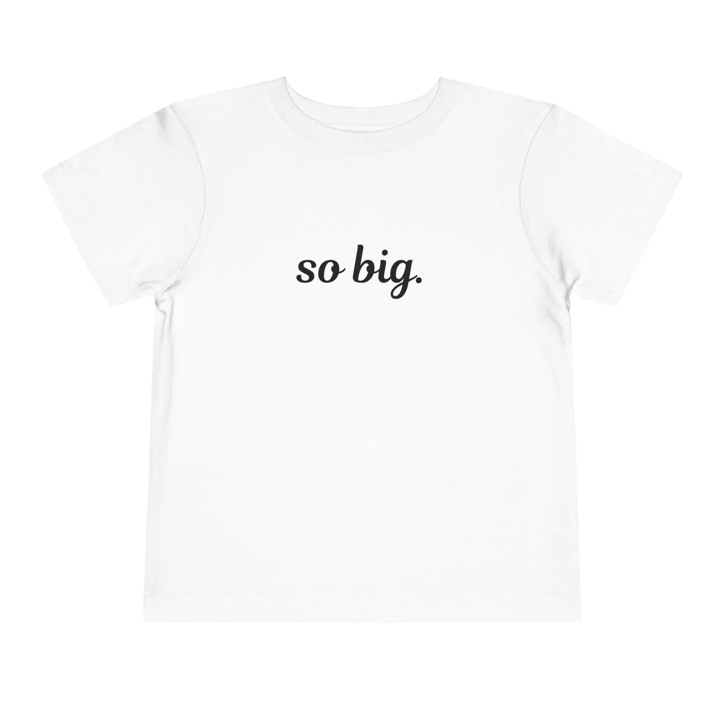 "So big" Toddler Tee