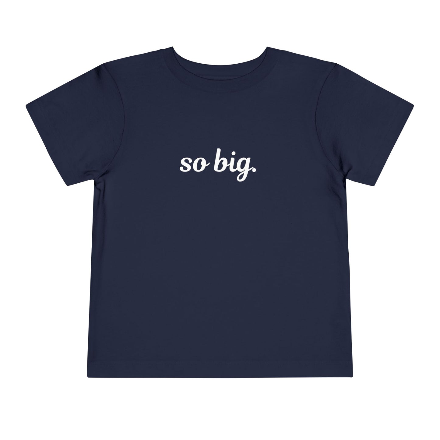 "So big" Toddler Tee