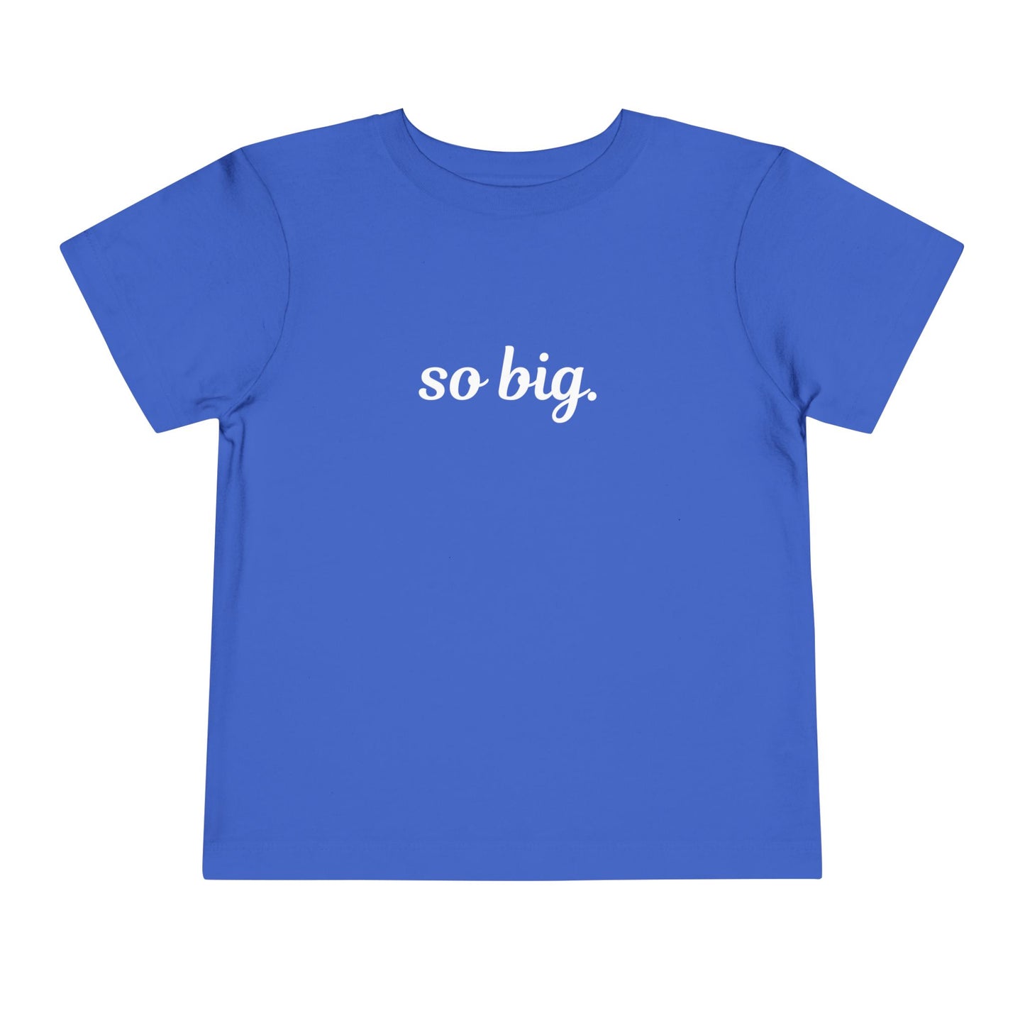 "So big" Toddler Tee