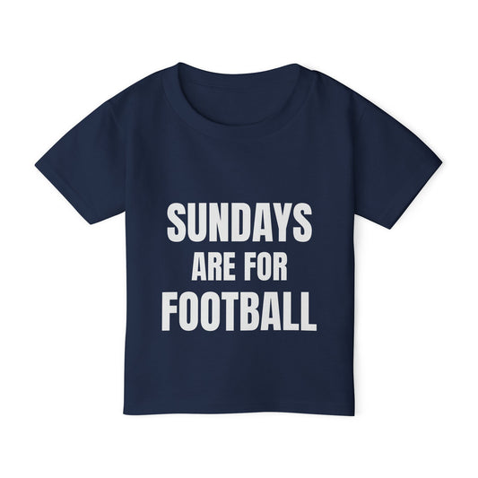 Sundays are for Football Heavyweight Toddler Tee