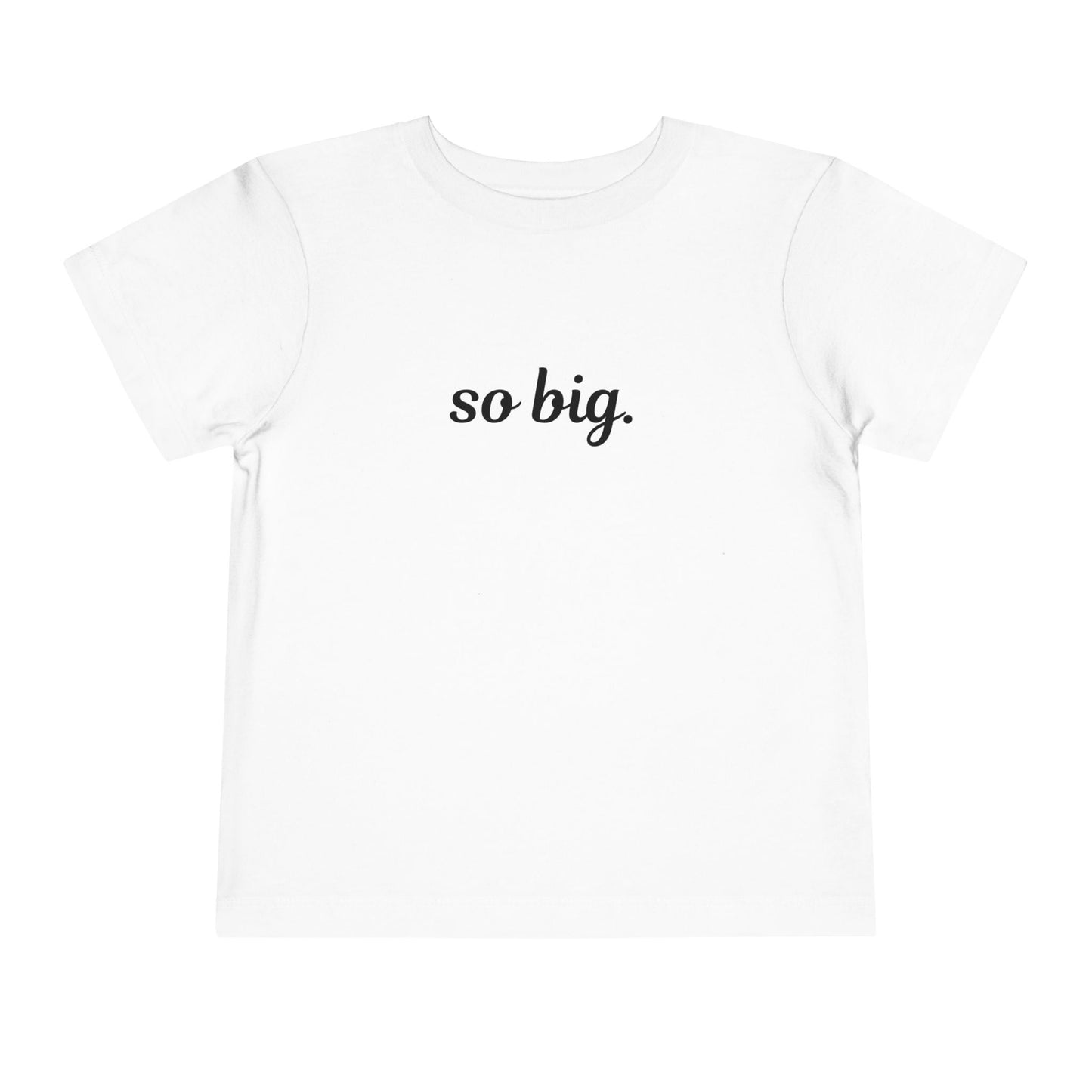 So Big Toddler Tee