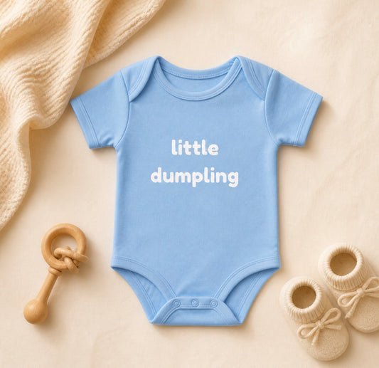 "Little dumpling" Baby Onesie