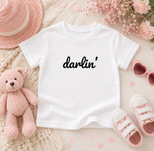 "Darlin" Toddler Tee