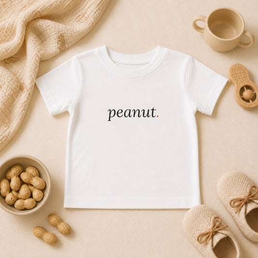 "peanut." Signature Toddler Tee