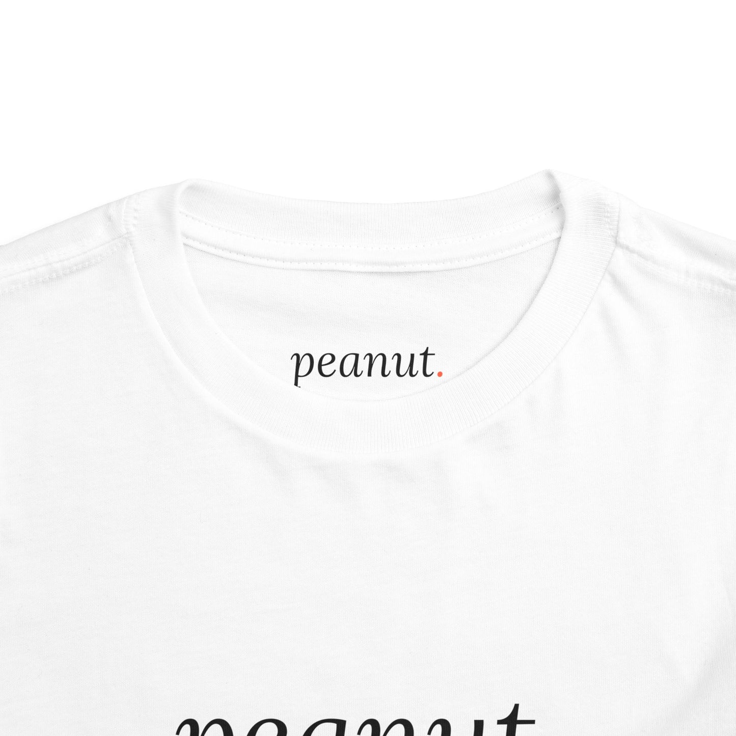 "peanut." Signature Toddler Tee