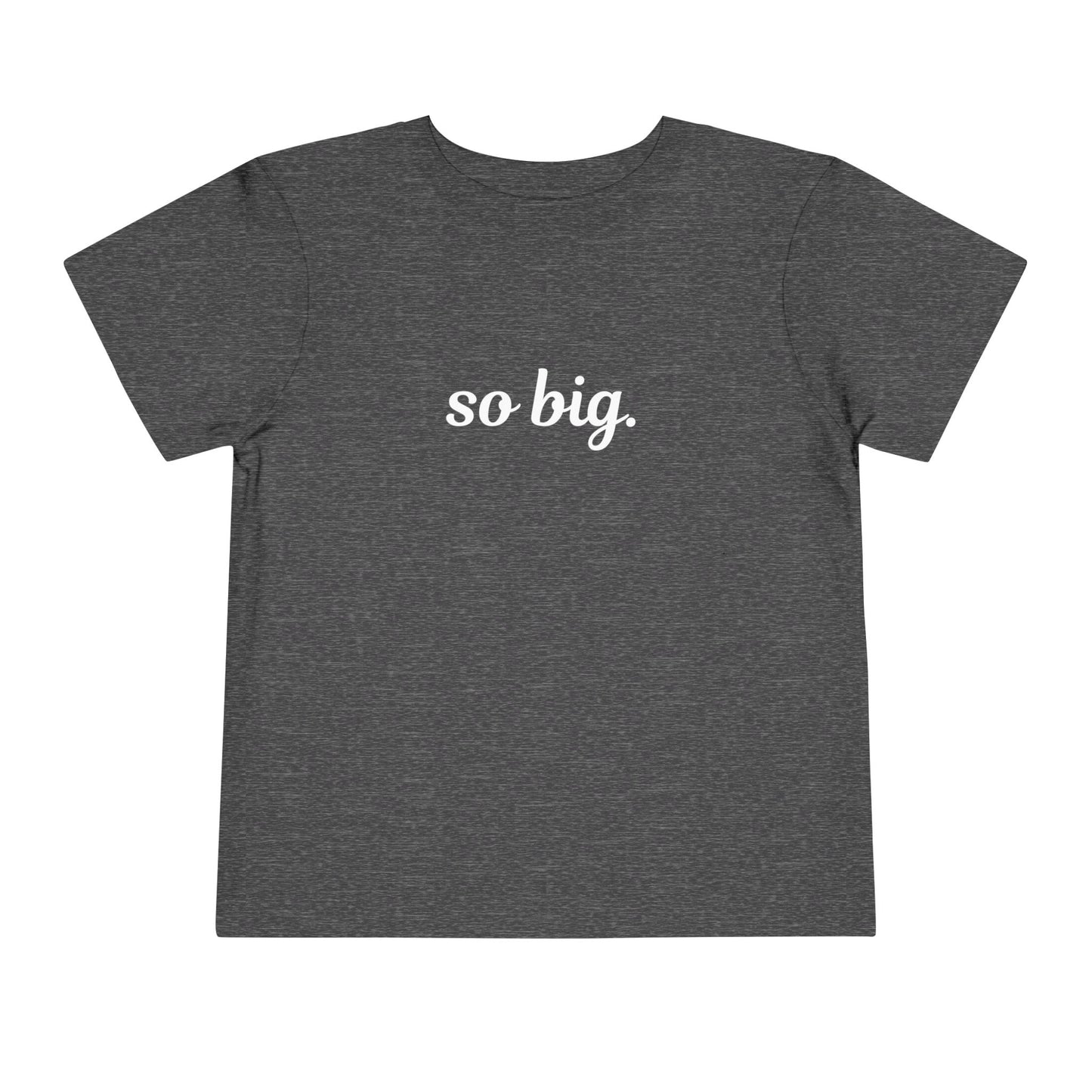 "So big" Toddler Tee