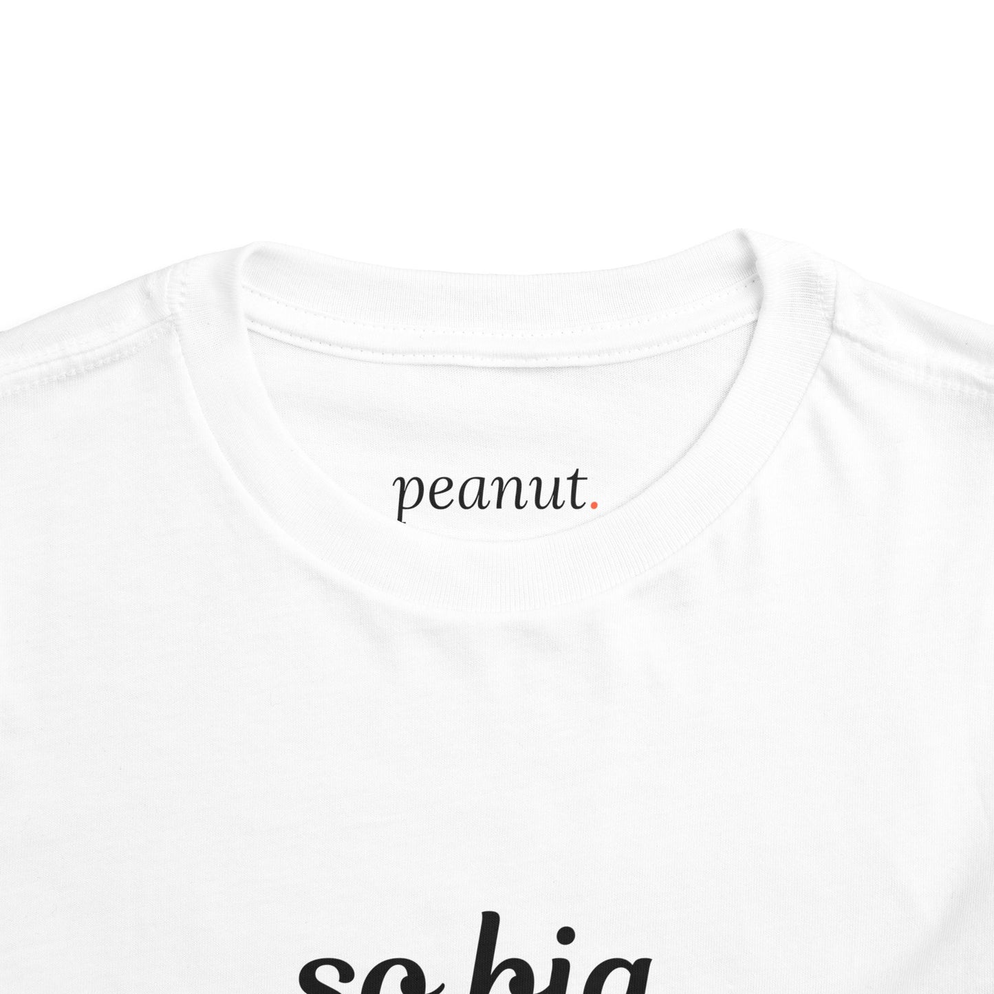 So Big Toddler Tee