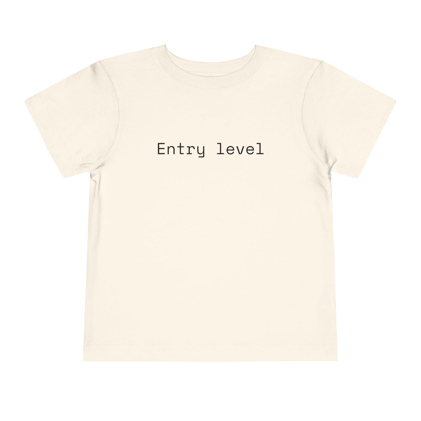 Entry Level Toddler Tee