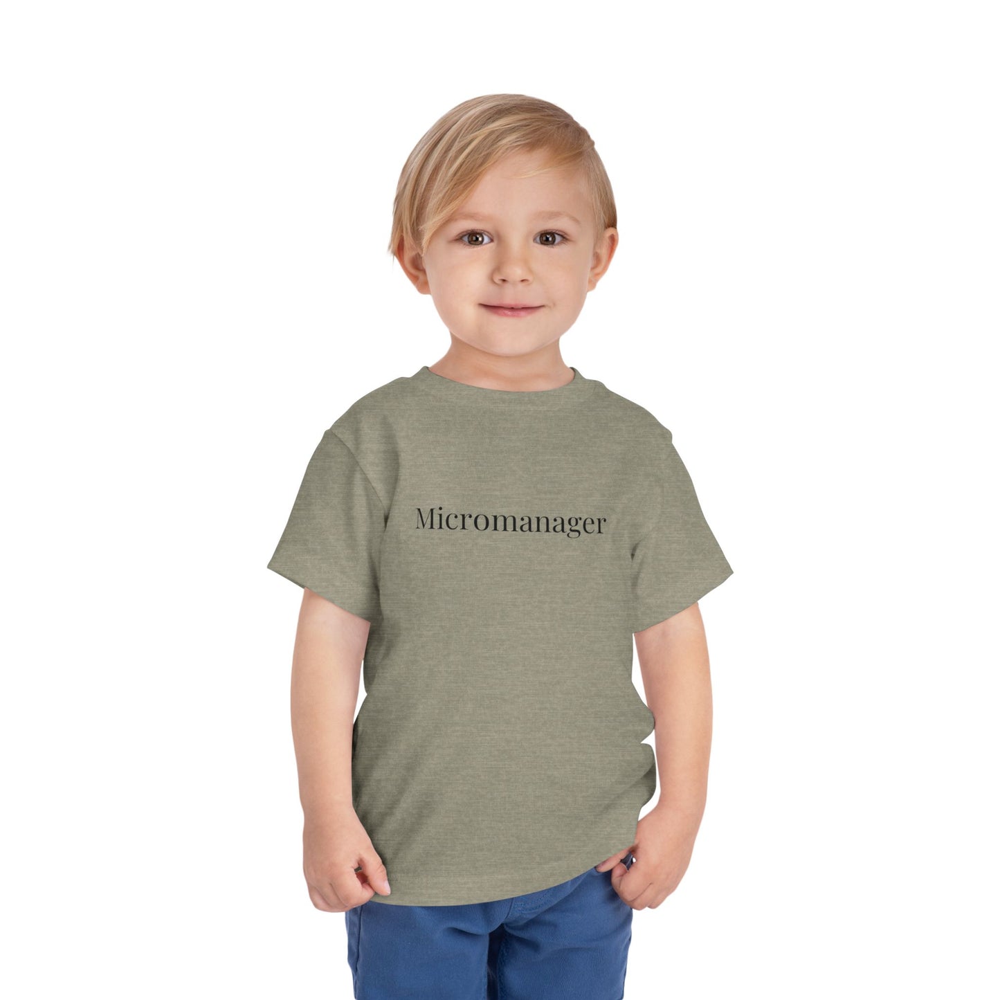 "Micromanager" Toddler Tee