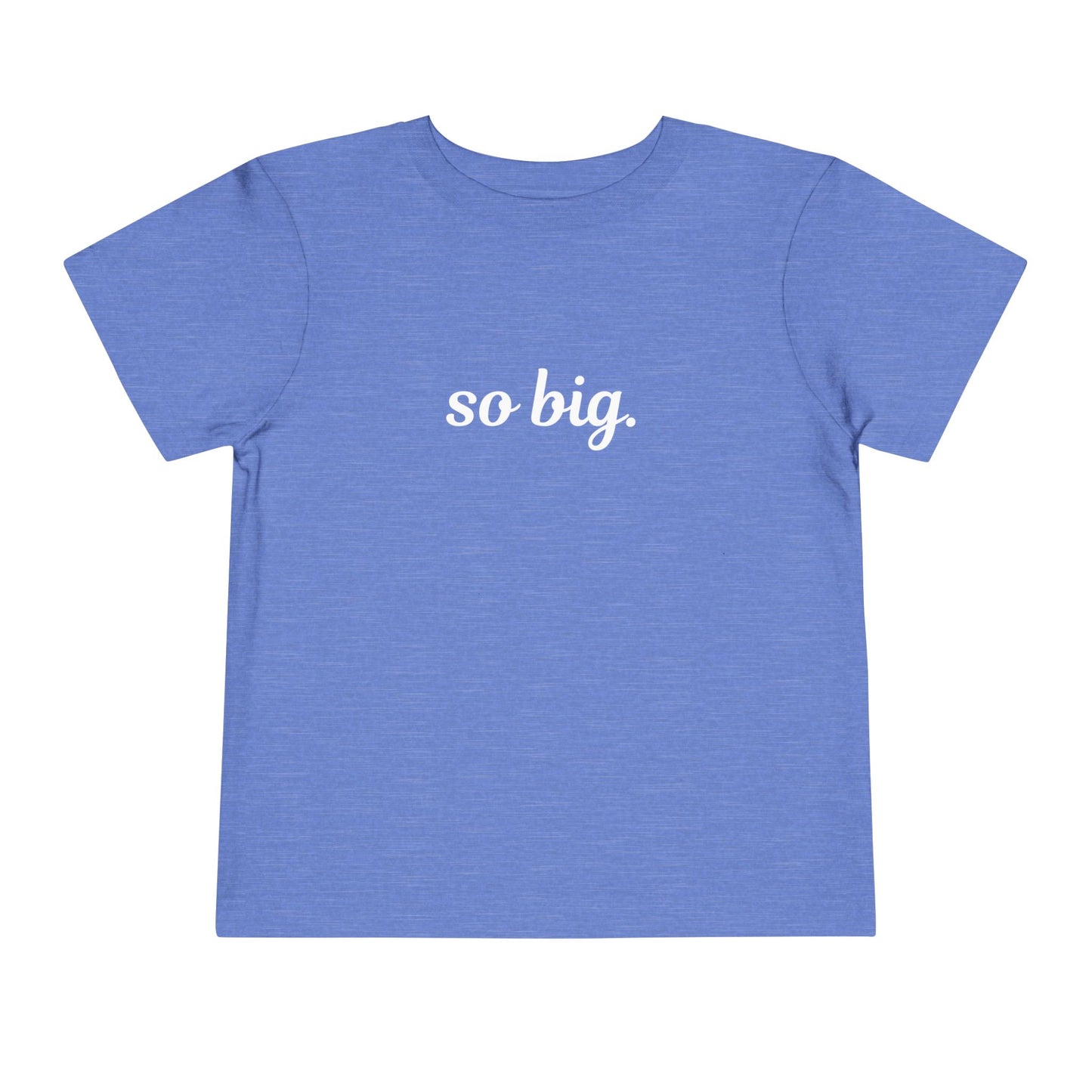"So big" Toddler Tee