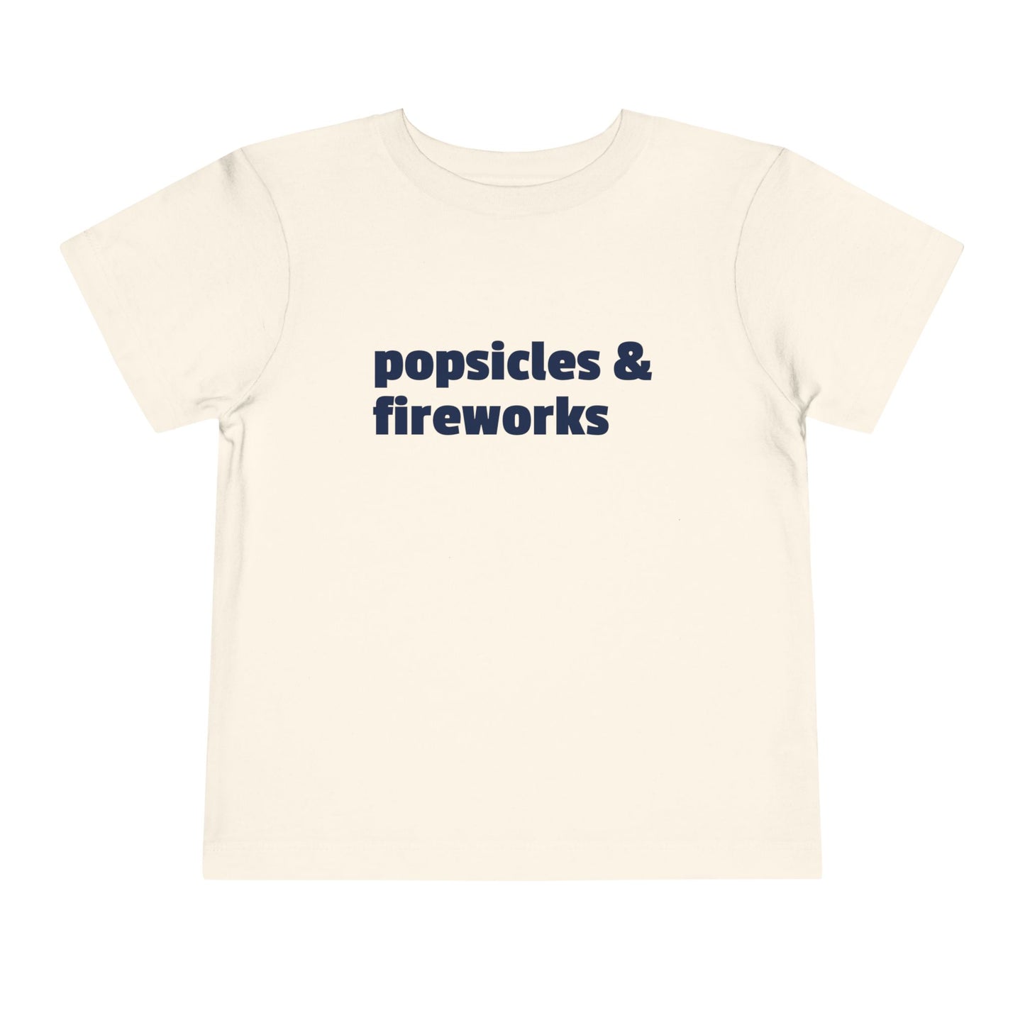 Popsicles & Fireworks Toddler Tee