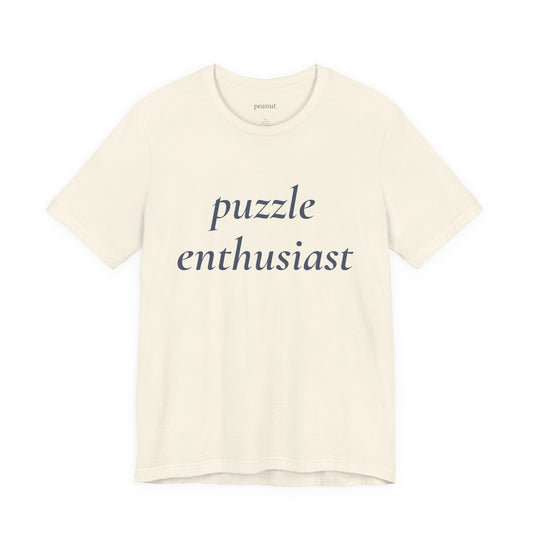 Puzzle Enthusiast Tee