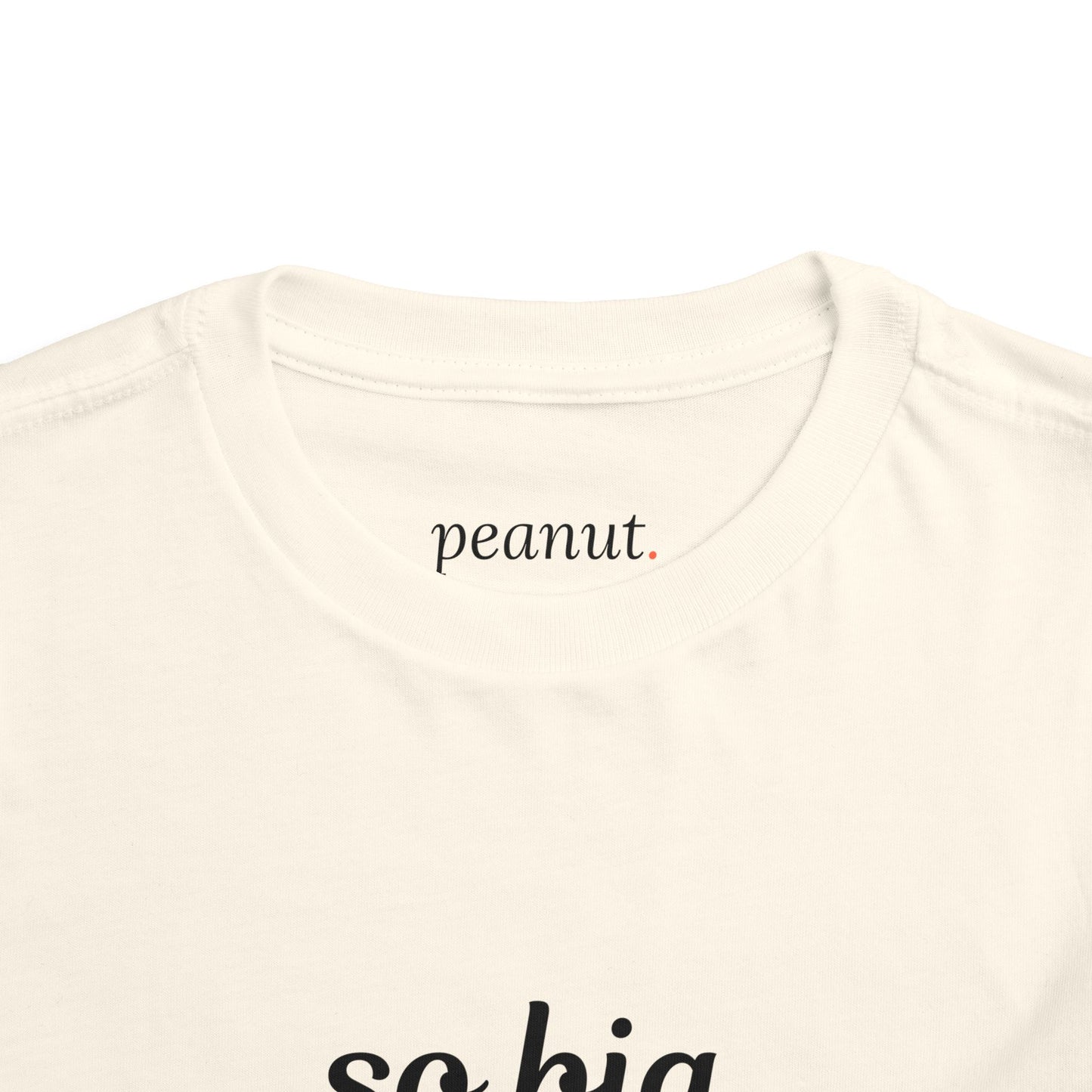 So Big Toddler Tee